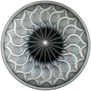 Spinning Top Shaped 1 oz Silver Coin