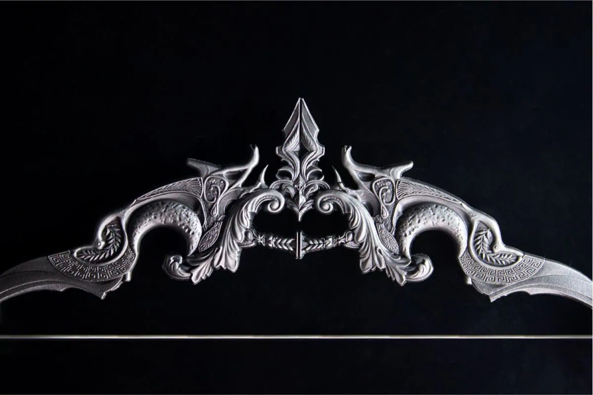 Crescent Bow The Divine Weapons 2 Oz Antique Bar - Image 3