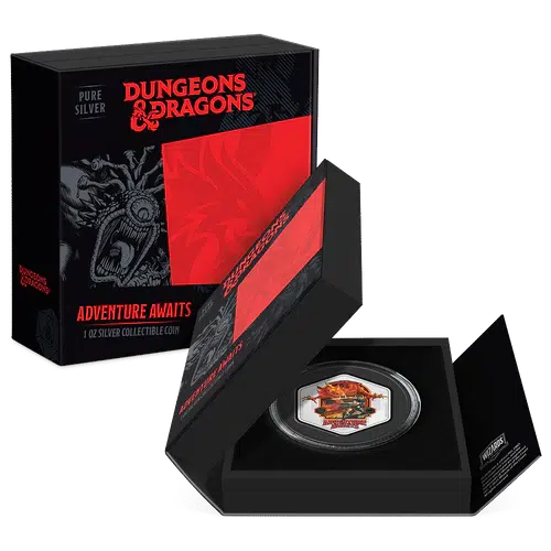 Dungeons & Dragons 1oz Silver Proof Coin - Image 4