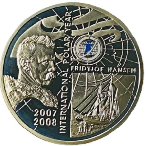 2008 International Polar Year Silver Coin