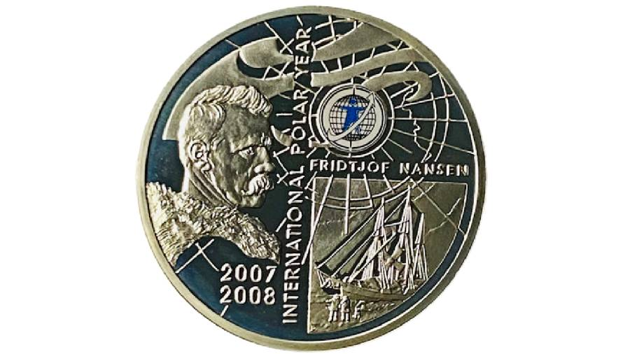 2008 International Polar Year Silver Coin