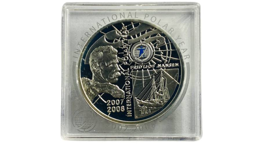 2008 International Polar Year Silver Coin - Image 2