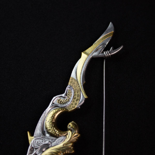 Crescent Bow The Divine Weapons 2 Oz Gilded Bar - Image 6