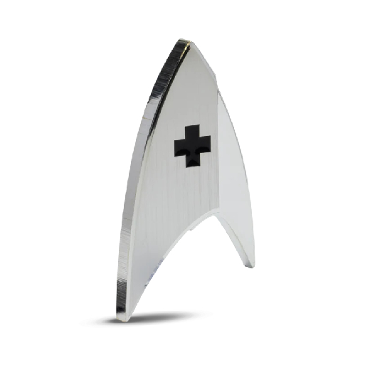 Star Trek Medical Insignia 1 Oz Silver Coin