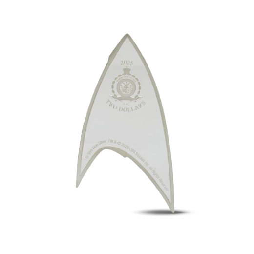 Star Trek Medical Insignia 1 Oz Silver Coin - Image 4