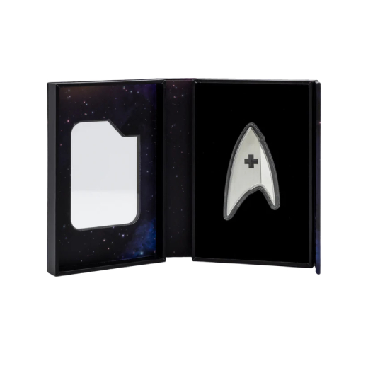 Star Trek Medical Insignia 1 Oz Silver Coin - Image 3