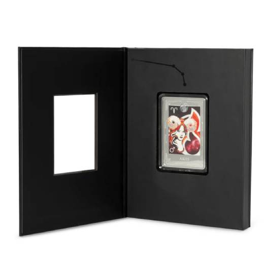 Zodiac Series Aries 2 oz Silver Coin - Image 3
