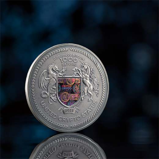 Crypto States Techno Totem - The Creator 2 Oz Silver - Image 6