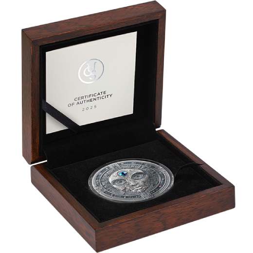 Crypto States Techno Totem - The Creator 2 Oz Silver - Image 3