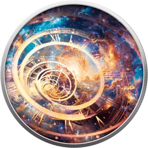 Time Travel Libertad 1 Oz Silver Colorized Coin - Image 5