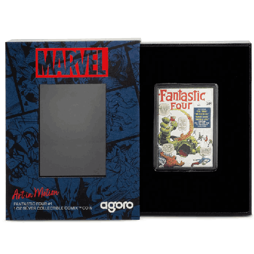Comix Fantastic Four #1 1 Oz Silver Coin - Image 2