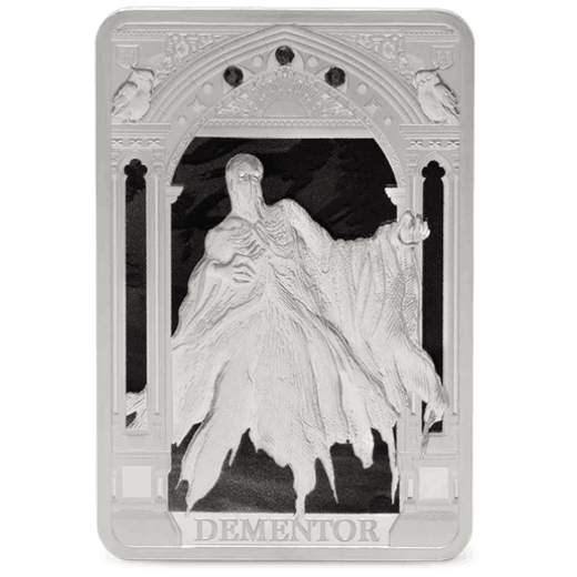 Magical Creatures Dementor 1 Oz Silver Coin - Image 5