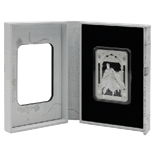 Magical Creatures Dementor 1 Oz Silver Coin - Image 3