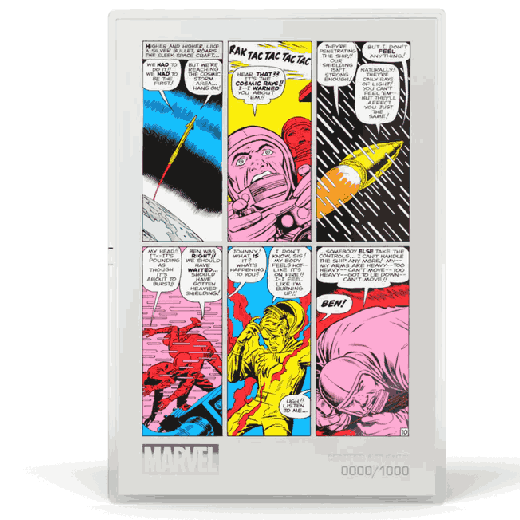 Comix Fantastic Four #1 1 Oz Silver Foil - Image 5