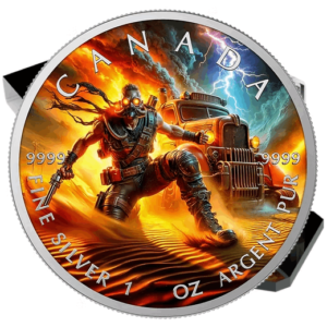 Diesel fury Colorized 1 Oz Silver Coin