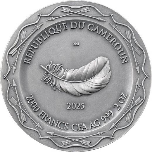 Resting Diana Celestial Beauty 2 oz Silver Coin - Image 5