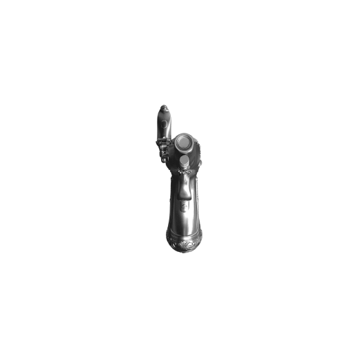 George Washington’s Flintlock Pistol 2 oz Silver 3D Shaped Coin - Image 9
