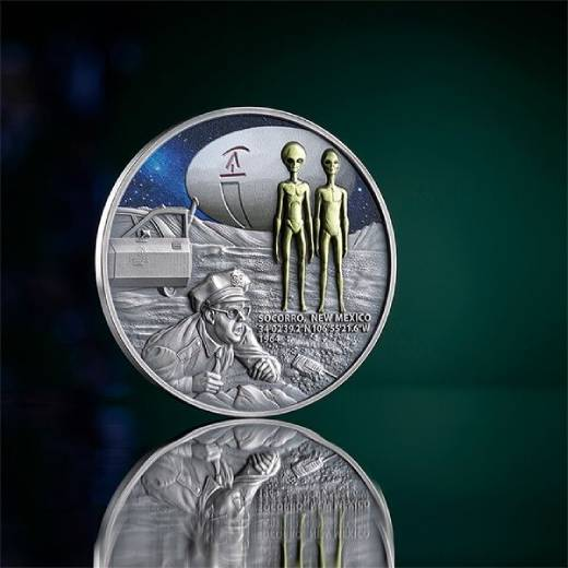 Socorro UFO Incident Interstellar Phenomena 2 oz - Image 7