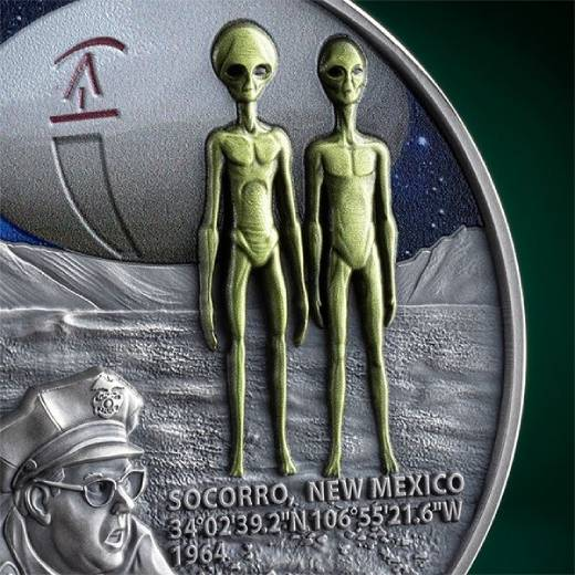 Socorro UFO Incident Interstellar Phenomena 2 oz - Image 4