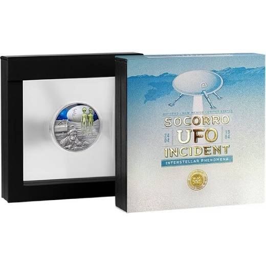 Socorro UFO Incident Interstellar Phenomena 2 oz - Image 2