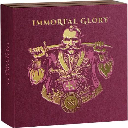 Immortal Glory 2 oz Antique finish Silver Coin - Image 9